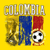 Colombia World Soccer 2018 Heat Transfers