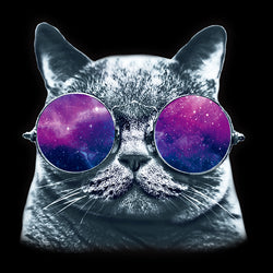 Hipster Cat - Galactic