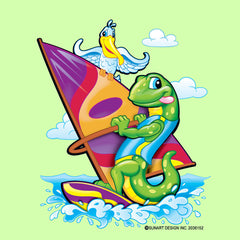 Surfing Lizard