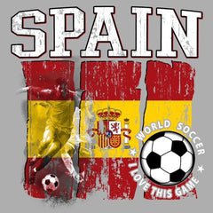 Spain World Soccer 2018 Heat Transfers