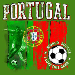 Portugal World Soccer 2018 Heat Transfers