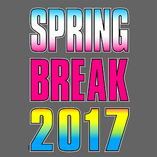 Spring Break 2017 - Neon Print