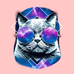 Hipster Cat - Galactic