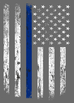 The Thin Blue Line - US Flag