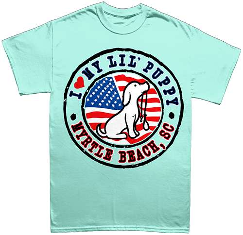 Patriotic Puppy - Circular