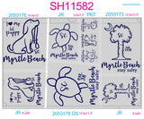 SH11582 - Southern Tie Dye Sheet - Complete Set