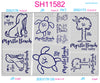 SH11582 - Southern Tie Dye Sheet - Complete Set